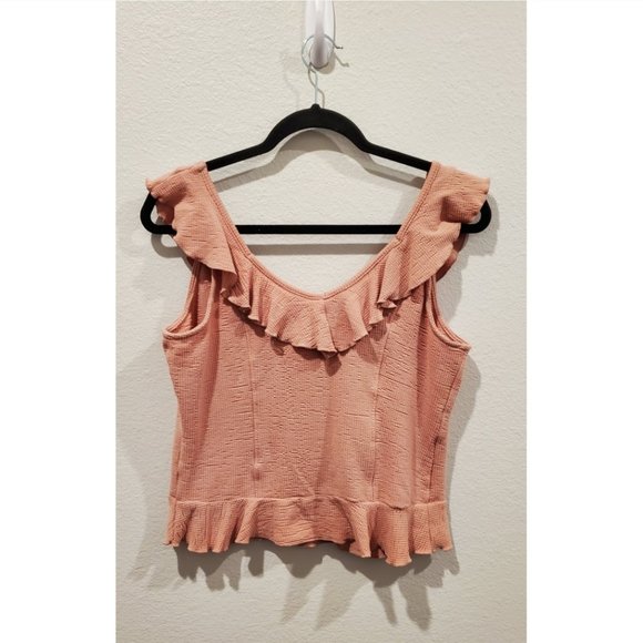 AMERICAN RAG Pink Crop Top - Picture 3 of 3